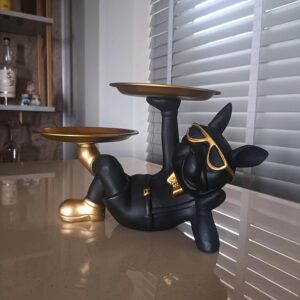alila bulldog animal figurine sculpture statue dog