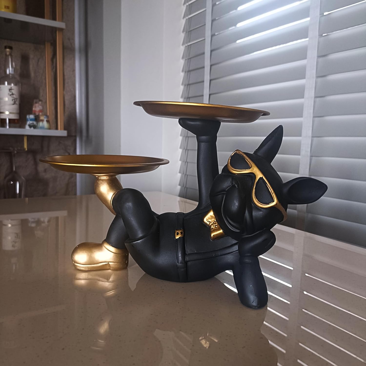 Home ALILA Bulldog Animal Figurine Sculpture Statue Dog